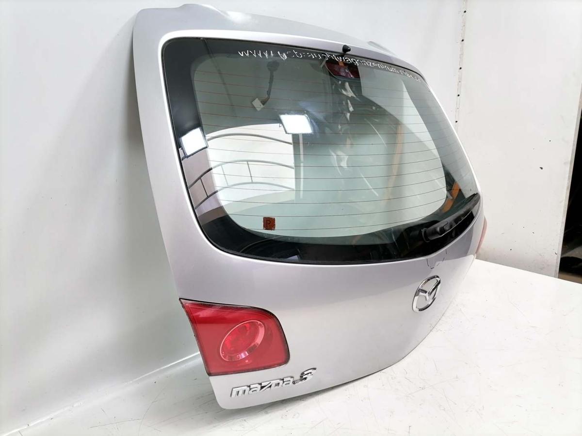 Mazda 3 BK original Heckklappe mit Heckscheibe Silber Fließheck Bj.2004